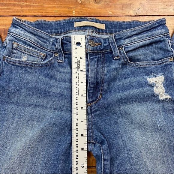 Joe’s jeans blue mid rise waist skinny distressed ripped denim stretchy size 26 - Picture 11 of 16